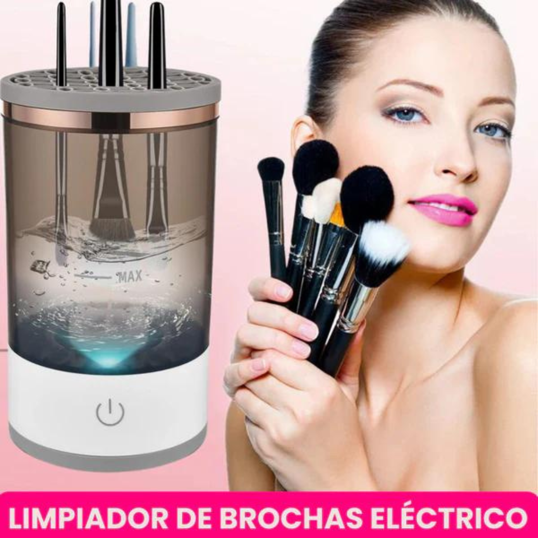 Limpiador eléctrico de brochas