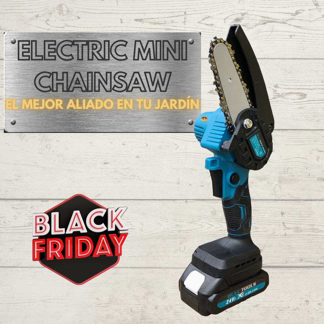 Sierra eléctrica de mano - ELECTRIC MINI CHAINSAW