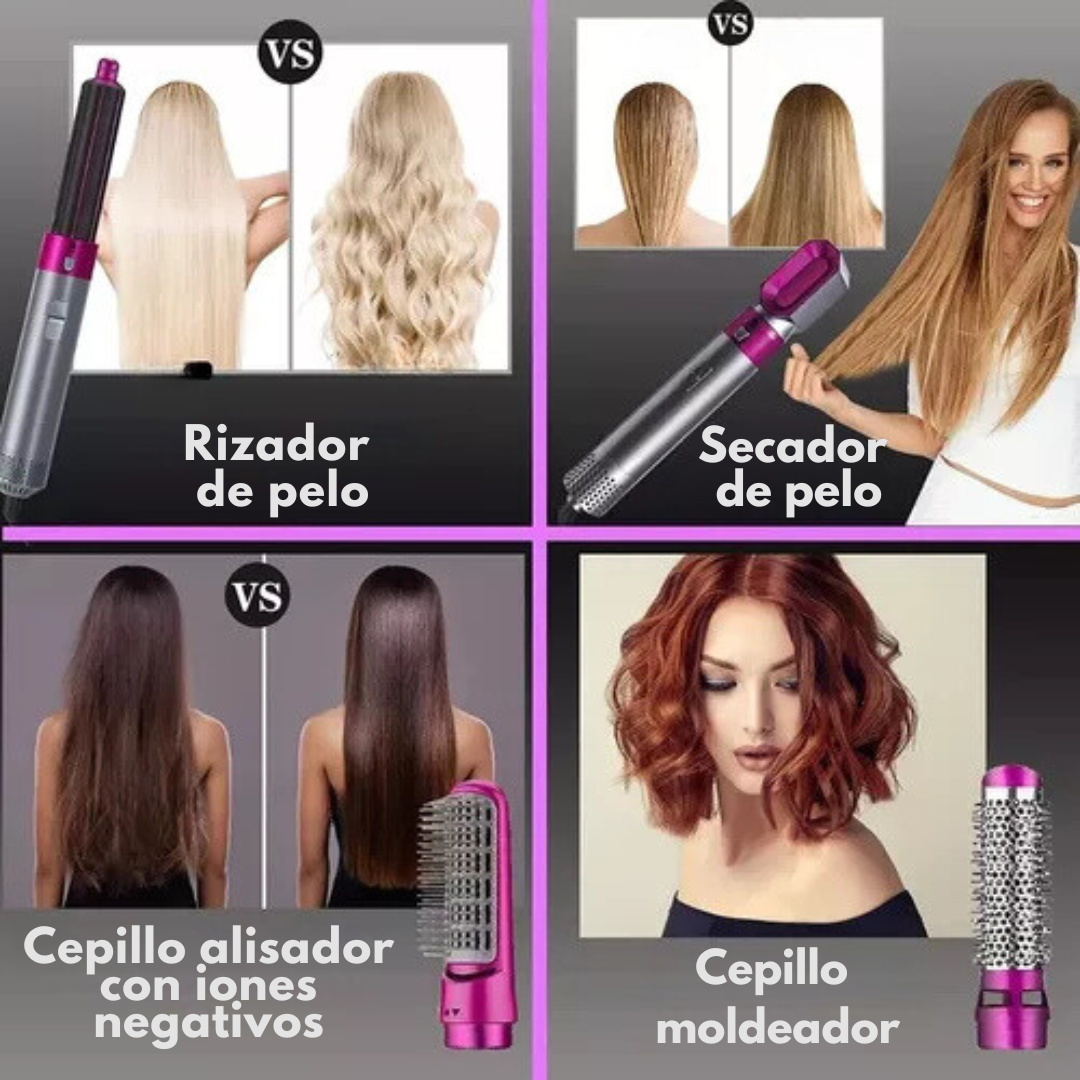 Cepillo secador - ELECTRIC BRUSH 5 EN 1