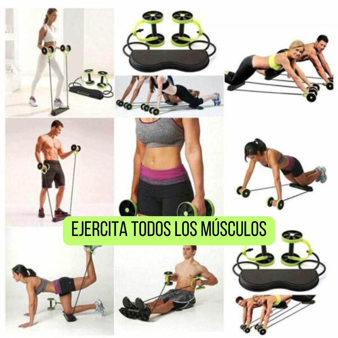 Ejercitador multifuncional REVOFLEX XTREME + BANDAS ELÁSTICAS GRATIS