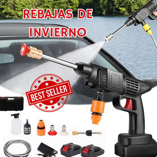 Hidrolimpiadora de alta presión - SUPER CLEANING GUN + 2 baterías GRATIS